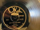 BLUES HAZEL SMITH (King Oliver) Okeh 8620 West End Blues/Get Off Knees E+ (A-1.)