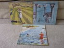 GENESIS - Nursery Cryme/Tresspass/Foxtrot - 3 x Prog LP Bundle - EX/VG Condition