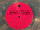 TALKING HEADS Speaking In Tongues 1983 Picture Disc Robert Rauschenberg Vintage