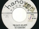 FLUORESCENTS Facts Of Love / Shoopy-Pop-A-Doo HANOVER Doo Wop R&B 45 Hear