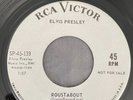 ELVIS PRESLEY - Promo Single - Roustabout/One Track Heart - 1964 USA