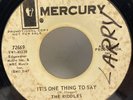 The Riddles - Sweets for My Sweet / One Thing 45 RPM - Promo - Tested VG- F2