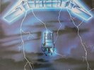 Metallica- Ride The Lightning vinyl record (1984). Megaforce. First Pressing. NM
