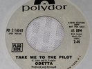 Odetta 45 Take Me to the Pilot /Hit or Miss POLYDOR PROMO funk soul 1970 RARE EX