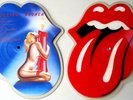 NM/NM THE ROLLING STONES - SHE WAS HOT Shaped Vinyl Picture Pic Disc LOGO