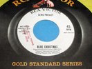 ELVIS PRESLEY Blue Christmas/Wooden Heart 45 Orig RCA GSS 447-0720 WL PROMO NM