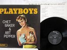 CHET BAKER & ART PEPPER SEXTET PLAYBOYS PACIFIC JAZZ GXF 3103 JAPAN VINYL LP
