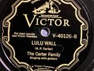 The Carter Family VICTOR 40126 E 