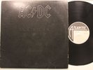 Ac/Dc First Pressing Lp Back In Black (1980) On Atlantic - Vg++ / Vg+