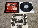 ORIGINAL MEGAFORCE Label Metallica Kill Em All Vinyl Record VG+ Beautiful