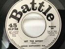 MONGO SANTAMARIA ORCH -YEH YEH / GET THE MONEY - RARE BATTLE PROMO 45917  VG+