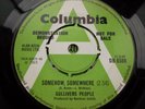 GULLIVERS PEOPLE SOMEHOW SOMEWHERE PSYCH UK COLUMBIA DEMO VINYL IS IN EX COND