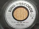 Graham Bonnet Its All Over Now RING O'RECORDS jukebox ringo UK  rare 7