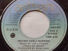 CANADA  Ex to NM- RUSH Distant Early Warning / Between The 1984 Anthem 45