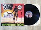 KUBLAI KHAN Annihilation LP 1987 Original UK 1st Pressing Thrash Metal NM
