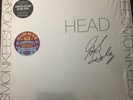 The Monkees Head album, special edition silver vinyl signed by Micky Dolenz