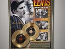 24K Gold Records Elvis Presley-Hound Dog/Don't Be Cruel Gold 45 Limited Ed 1956