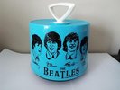 RARE Vintage 1960's Blue BEATLES Disc-Go-Case Carry Case 45's Records