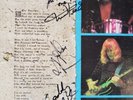 Rush - Caress of  Steel Vinyl - 1975 ANR-1-603 AUTOGRAPHED please read