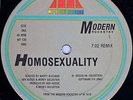 Modern Rocketry - Homosexuality - Vinyl Record 12.. - S7350A
