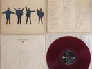 The Beatles - Help (1965) LP (VG+) VERY RARE Odeon RED vinyl 1st press OIS