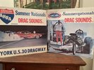 Vintage 1971 Summer Nationals Record Drag Sounds Album AHRA NHRA