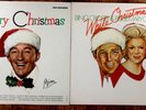 2 Vintage BING CROSBY Albums - Merry Christmas - & White  W Rosemary Clooney