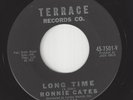 Doo Wop ballad / rocker 45 -  RONNIE CATES - Long Time / Old Man River