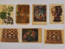 7 x DEMIS ROUSSOS bizarre small records from Poland - POSTCARD FLEXI DISC's