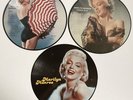 MARILYN MONROE PICTURE DISC LP VINYL SET x 3 THE LEGEND LIVES ON / RUNNIN' WILD