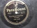 Charlie Jackson Paramount 78 Up The Way Bound Four Eleven Fourty Four 12375 Rare
