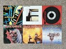 The Clash Def Leppard Iron Maiden Jam Undertones METAL PUNK 7” Vinyl Records Lot