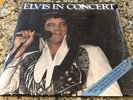 ELVIS PRESLEY ELVIS IN CONCERT 1ST PRESS w/ INSERTS 1977 RCA APL 2-2587 NOS