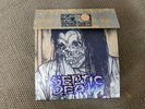 Septic Death Crossed Out Twice CD Vinyl Blue Marbled VERY RARE PUSHEAD SIGNED