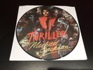 MICHAEL JACKSON Vinyl Album Picture Disc THRILLER 1980’s Classic Zombie Edition