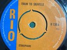 ETHIOPIANS Train To Skaville You Are The Girl RIO R130 7” Vinyl 3 Prong