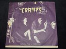 THE CRAMPS SIGNED BY NICK KNOX   HUMAN FLY/DOMINO  45 1978 VENGEANCE