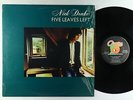 Nick Drake - Five Leaves Left LP - Antilles VG++ Shrink
