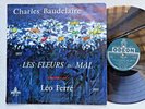 LEO FERRE les fleurs du mal Original LP ODEON + magnifique dédicace autographe