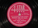 78 RPM -- Lost John Hunter and His Blind Bats, 4 Star 1511 (Sun), E+ Blues