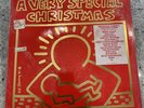 A Very Special Christmas Vinyl Record Keith Haring 1987 Embossed Cover