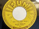 ELVIS PRESLEY   BABY LET’S PLAY HOUSE  SUN 217  Rare Orig. Rockabilly Push Marks