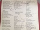 THE DOORS LP SIGNED Autographs BY ALL 4 Four    JIM MORRISON WAITING FOR THE SUN