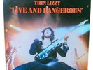 Thin Lizzy - Live And Dangerous (VG+/VG+) UK Original Vertigo Vinyl Record 2 LP