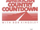 American Country Countdown With Bob Kingsley 4 Vinyl, LP Set 5-3-1990