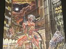 Iron Maiden Somewhere In Time LP Original W/ Insert 1986 Metal SJ-12524 Sterling