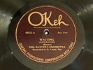 Phil Baxter's Orch Okeh 40522 Waiting / Something Tells Me Jazz 78 Texas E-
