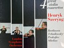 HENRYK SZERYNG 4 Great Violin Concertos Og Mercury SR3-9017 LP Box GOLD PROMO M