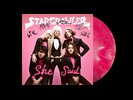 Starcrawler - Signed Insert - SHE SAID - EXCLUSIVE PINK & WHITE SWIRL VINYL LP