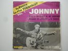 Johnny Hallyday 45Tours EP vinyle Les Rocks Les Plus Terribles Vol 1 papier